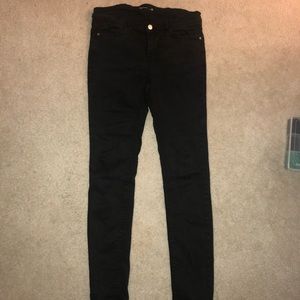Zara Trafaluc black skinny jeans